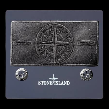 Rear view of black badge construction