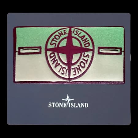 Rear view showing luminescent material