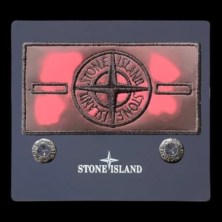 Close-up of rose red thermal pattern